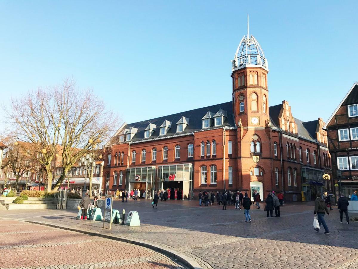 Peedy'S Luxurioese 60M² Wohnung Mit Balkonterrasse 슈타데 외부 사진