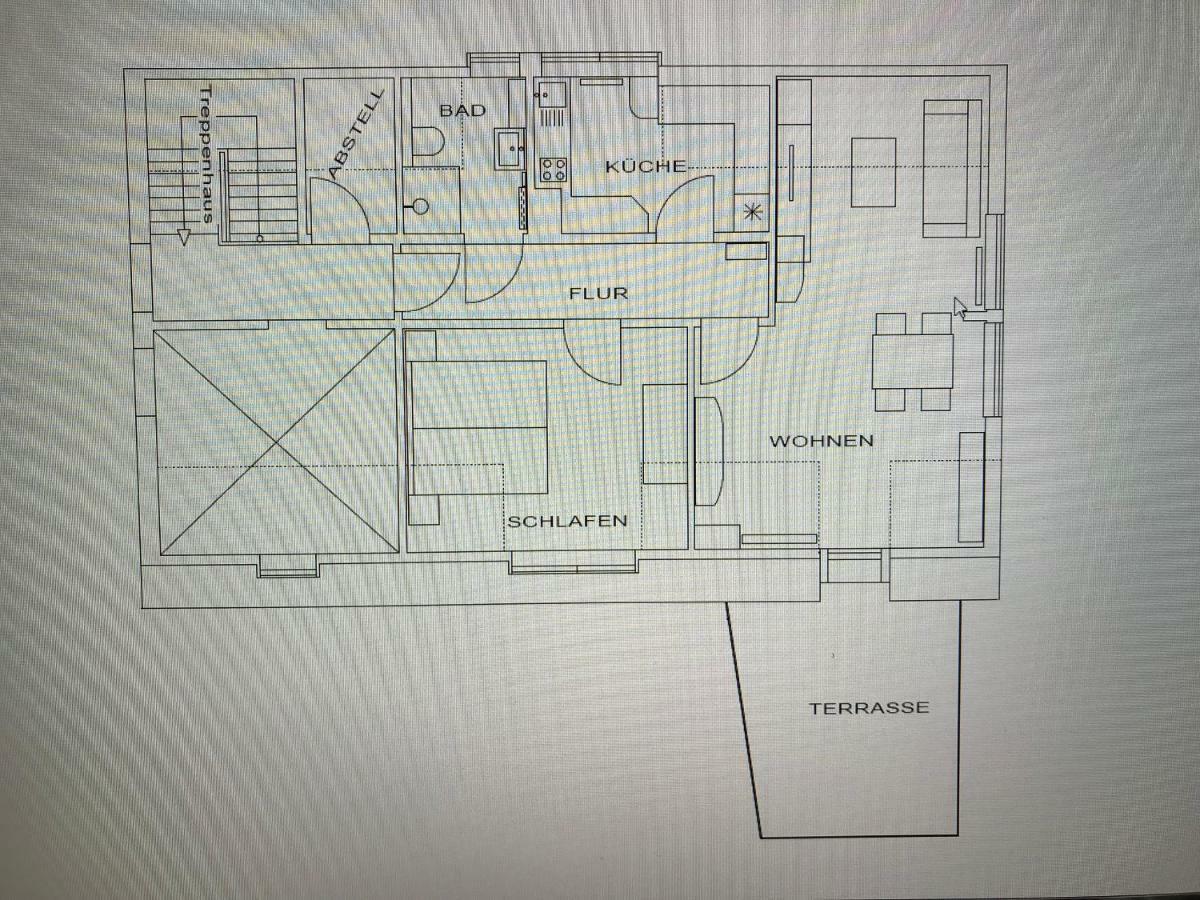 Peedy'S Luxurioese 60M² Wohnung Mit Balkonterrasse 슈타데 외부 사진